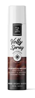 Velly spray vellutato bruno 250 ml Via delle Arti