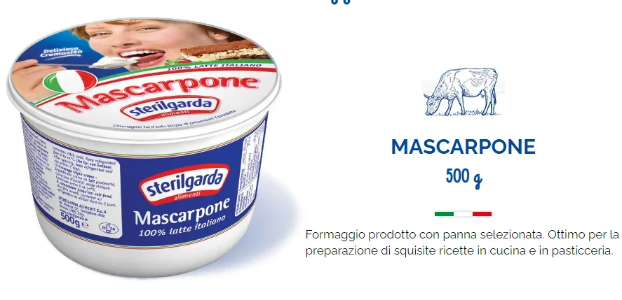 Mascarpone 500 g Sterilgarda