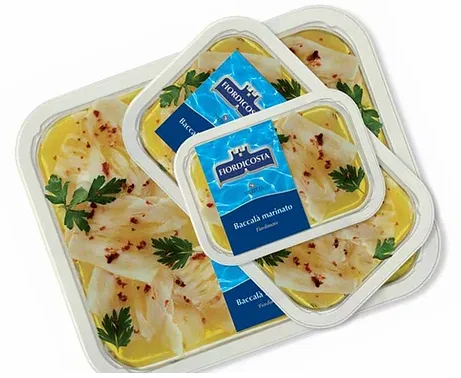 Baccalà marinato vaschetta 1 kg Fiordicosta