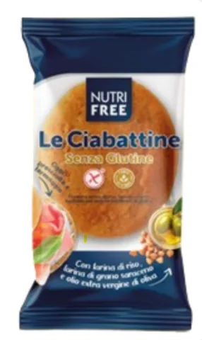 La Ciabattina senza glutine 50 g Nutri Free