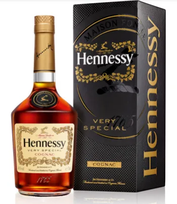 Cognac Hennessy V.S. con astuccio