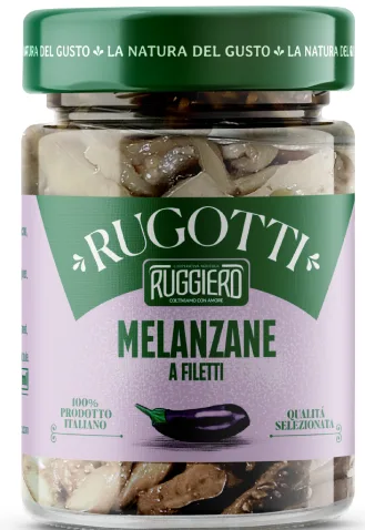 Melanzane a filetti 314 ml Cipollotto Ruggiero