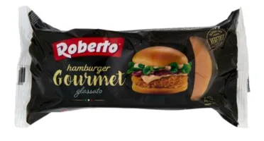 Pane hamburger gourmet glassato 300 g Roberto