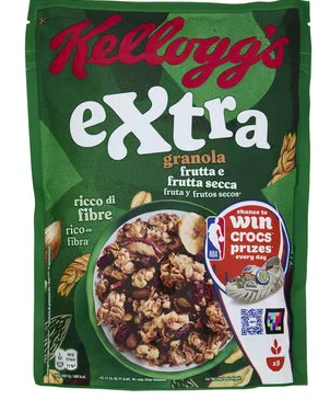 Extra frutta e frutta secca 375 g Kellogg's