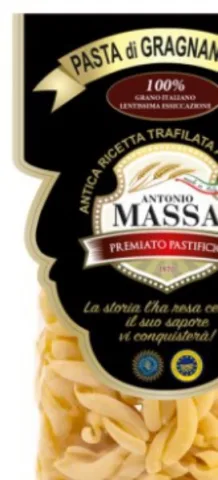 Treccione vesuviano pasta di Gragnano IGP 500 g Pastificio Massa