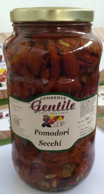 Pomodori secchi in olio di girasole 3100 ml Gentile