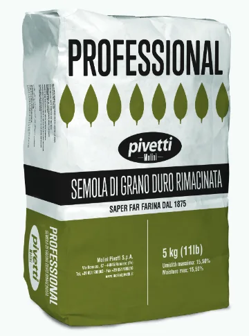 Professional semola rimacinata di grano duro 5 kg Pivetti