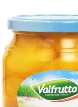 Pesche allo sciroppo 580 g Valfrutta