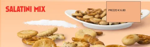 Salatini mix in secchiello Snack in Secchiello