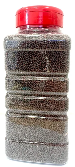 Senape scura grani 700 g Pavone