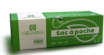 Gelmag sac à poche trasparente 55 cm 100 pz