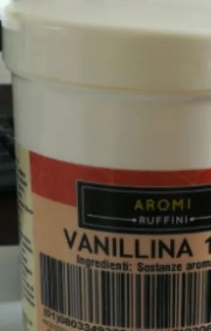 Vanillina 100% 500 g Prodotti di Pasticceria