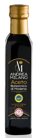 Aceto balsamico di Modena IGP Foglia Oro 0,250 ml Andrea Milano