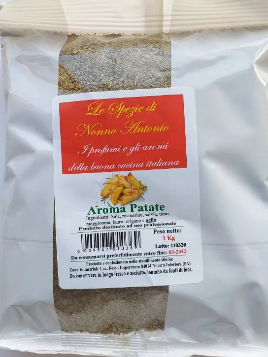 Aroma patate busta 1 kg Le Spezie di Nonno Antonio