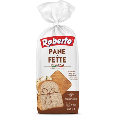 Pane a fette integrale 400 g Roberto