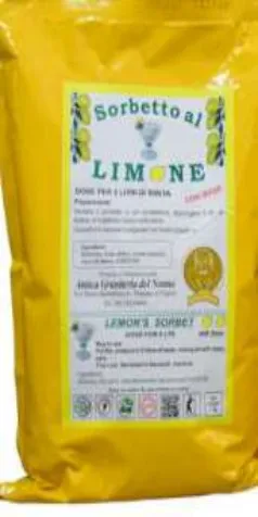 Sorbetto al limone preparato 1 kg Antica Graniteria del Nonno