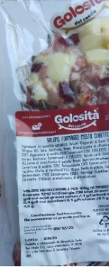 Salumi e formaggi misto cubetti sottovuoto Golosità del Casale Affettati