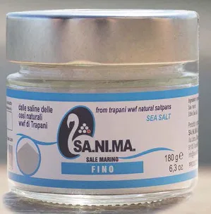 Sale marino naturale fino 250 g Storiche Saline Sanima