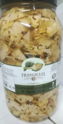 Carciofi a spicchi grigliati in olio di semi di girasole 3,1 kg Frangiulia