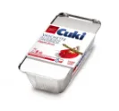 Contenitori alluminio R62 con coperchio 4 pz Cuki