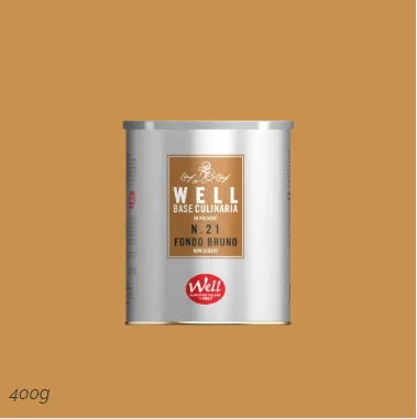 Base culinaria N°21 fondo bruno 400 g Well