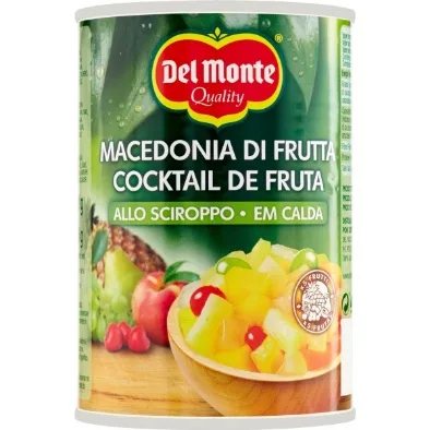 Macedonia sciroppata 415 g Del Monte