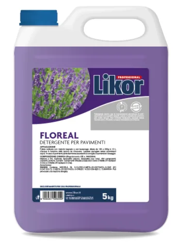 Floreal detergente neutro pavimenti 5 kg Likor Professional