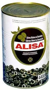 Olive nere Alisa rondelle 5 kg