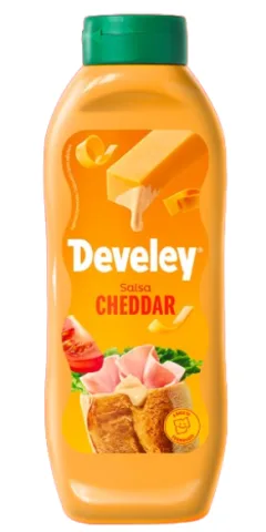 Salsa cheddar squizz 875 ml Develey
