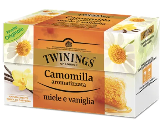 Camomilla aromatizzata miele e vaniglia 20 filtri Twinings