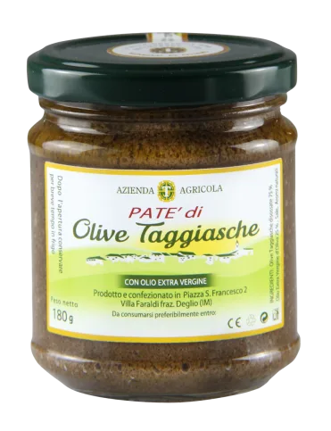 Patè di olive taggiasche in olio extravergine Solotaggiasca