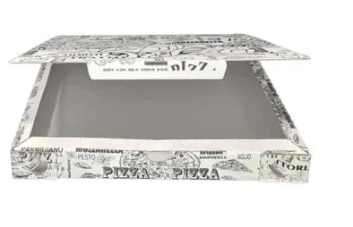 Scatola pizza chiusura italiana 33x33 H3,5 100 pz Artepack