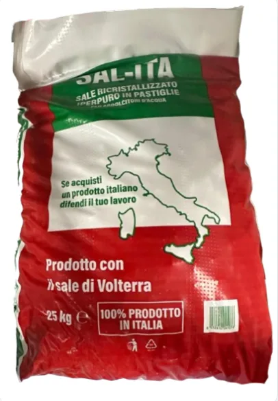 Sale in pastiglie iperpuro Sal-Ita 25 kg