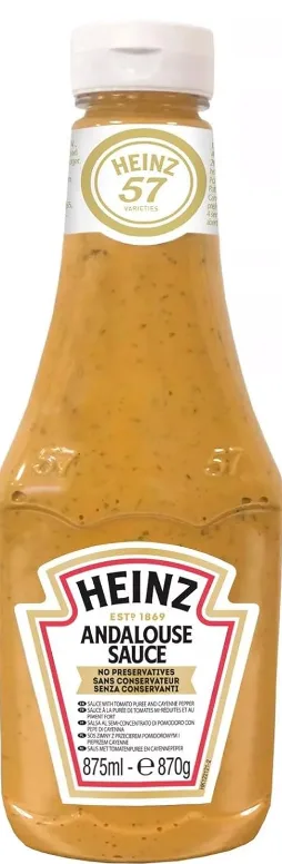 Salsa andalouse 875 ml Heinz
