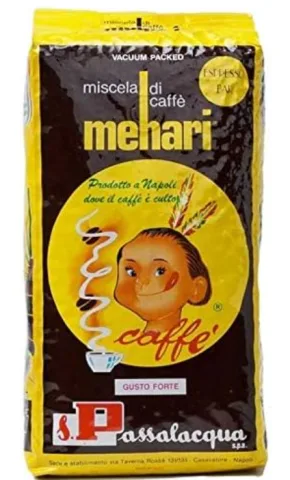 Mehari caffè in grani 1 kg Passalacqua
