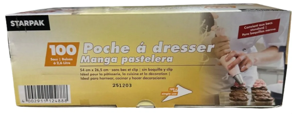 Sac à poche trasparente 100 pz Odessa Sac à Poche
