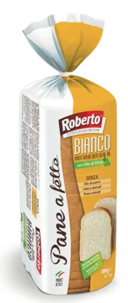 Pane a fette bianco 400 g Roberto