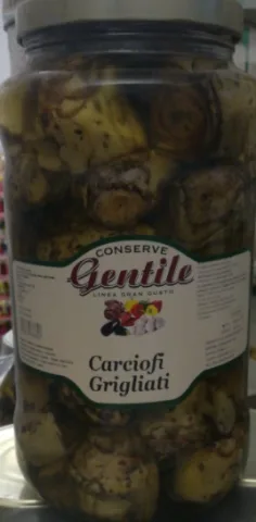 Carciofi grigliati in olio di girasole Gentile