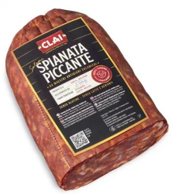 Spianata piccante a metà Clai