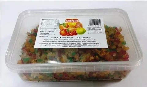 Macedonia di frutta candita 900 g Ambrosio