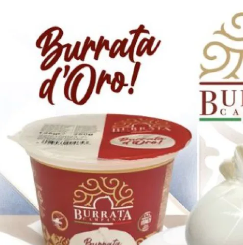 Burrata d'Oro 125 g Tre Stelle Burrate