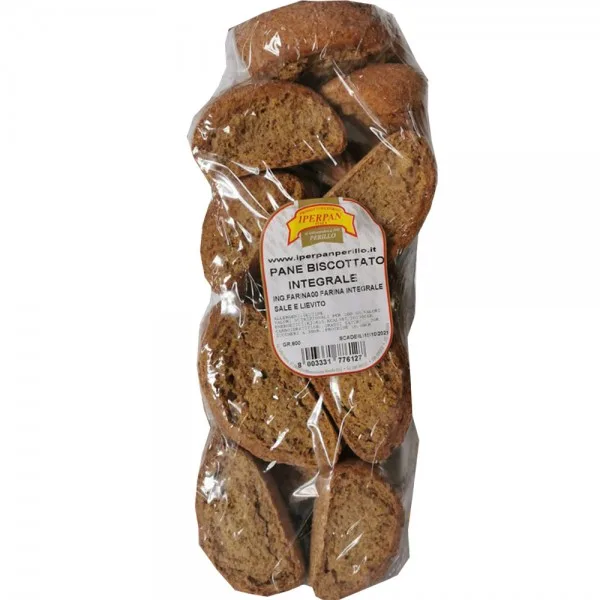 Pane biscottato integrale 700 g Iper Pan