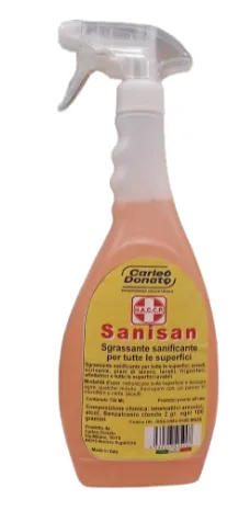 Sanisan detergente sanificante Carleo Donato