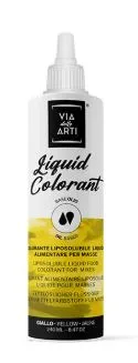 Colorante liquido base olio giallo 250 g Via delle Arti