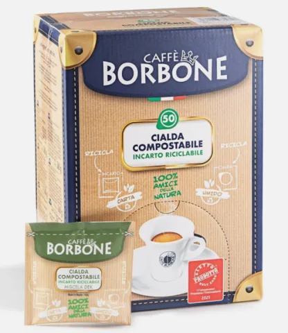 Cialde decaffeinato 150 pz Caffè Borbone