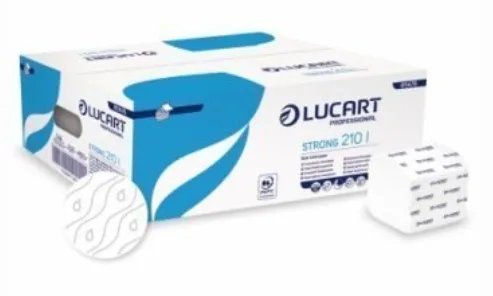 Carta igienica interfogliata Strong 210IX 40 confezioni Lucart