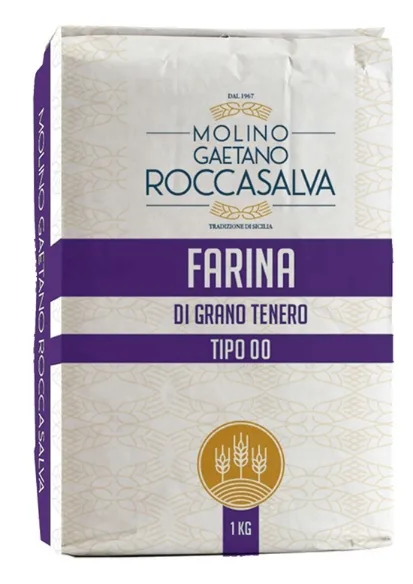 Farina di grano tenero tipo 00 1 kg Roccasalva