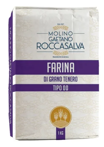 Farina di grano tenero tipo 00 1 kg Roccasalva