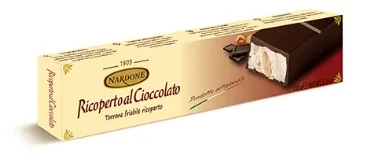 Torrone ricoperto al cioccolato fondente 150 g Nardone