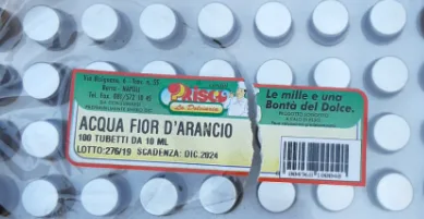 Fiale di fior d'arancio 100 fialette Ambrosio